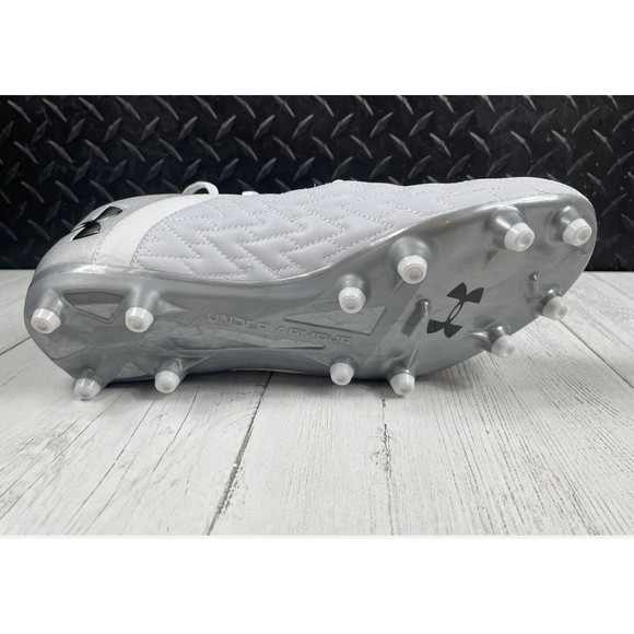 New Under Armour Men’s Magnetico 2.0 FG Soccer Cleats White Size 11 3025642-100 main image 4